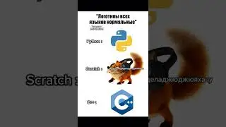 С какого языка начали учиться? #мем #айти #программирование #memes #coding #юмор #тиджой #scratch