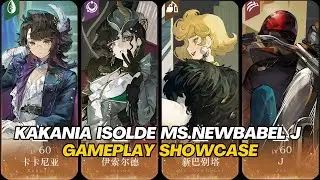 Reverse: 1999 CN - KAKANIA NEW SKIN | ISOLDE & JBABEL | Gameplay Showcase