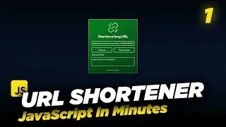 Create a Custom URL Shortener using Javascript, HTML, CSS