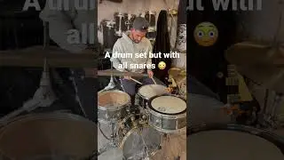 All snare drum kit