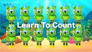 Learn NUMBERS Learn To COUNT Gummy Sharks! - Gummy Shark Week 2019 - Count To 12