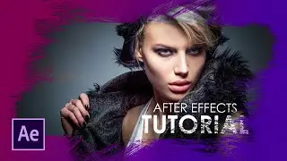 After Effects Tutorial | Brush Stroke Slideshow in After Effects