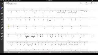 Certe notti ( Ligabue ) ,Tablatura e base Senza Basso - Backing bass track - NO BASS