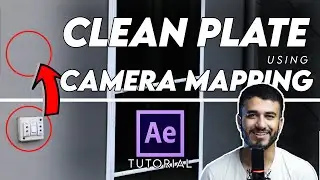 Clean Plate or Object Removal by Camera Mapping | After Effects Tutorial | Urdu Hindi