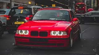 Getting a ride in a bmw E36 classic master piece