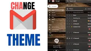 How to Change Gmail Theme | 2020