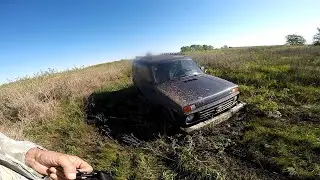 На Оке после разлива.  Не смогли пробраться по пойме до реки.  Плотва на жарево.
