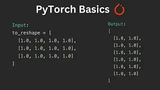 10 Minute PyTorch Intro