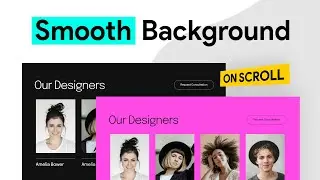 Smooth Background Color Change on Scroll in Elementor | Scrolling Background Effect/Animation