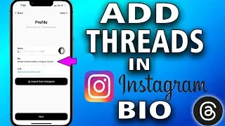 How To Add Threads In Instagram Bio (simple)
