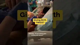 After delivery, her nurse asked her to push again 🤯 huh?