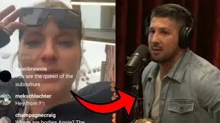 Annie Lederman TRASHES Brendan Schaub During Her Instagram Live!!!