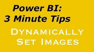 Power BI: 3 Minute Tips - Dynamically Set Images with Image Viewer