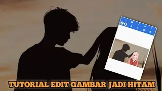 Cara edit foto dengan anime jadi hitam trend tiktok || Dj malam ini x tangkis dang trend wibu