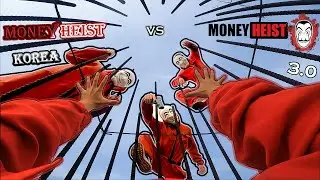 MONEY HEIST REAL  vs MONEY HEIST KOREA  In Real Life ( Epic Parkour Action Pov ) |B2F| PART 3