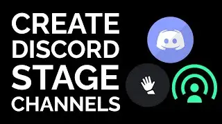 How to Make a Stage Channel in Discord (NEW Audio Channels Feature)