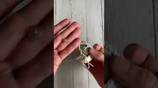 Вставляем глаза. Амигуруми крючком