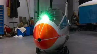 Installing the NEW SteFly Canopy Flasher in a Discus Glider