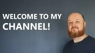 Welcome to my channel!