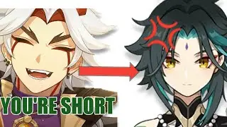 Itto Insulting Xiao for 20 seconds straight | Genshin Impact Funny moments