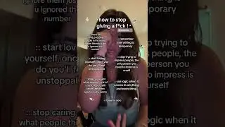 how to stop giving a f*ck! 🖕🏾 #lolabekka #aesthetic #tips #stop #caring #advice