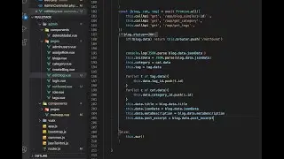 End of admin panel | Update blog and fix editor.js initData bug | Fullstack Laravel Vue | Part 45