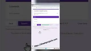 How to get Geolocation using Google form  #googlesheets #shorts
