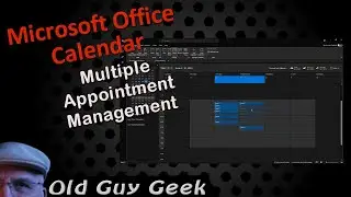 Microsoft Office Calendar - Multiple Appointment Management