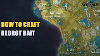 How to Craft Redrot Bait Genshin Impact