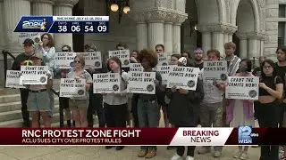 ACLU suing Milwaukee over protest zones during the Republican National Convention