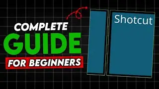 Shotcut Video Editor - Tutorial for Beginners in 5 MINUTES Only! (Beginners Guide)