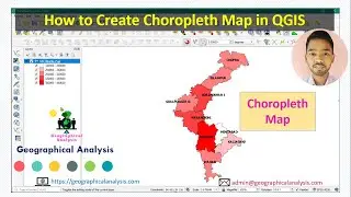 How to Prepare Choropleth Map in QGIS | Create QGIS Choropleth Map