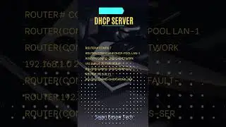 Quick Guide to Cisco DHCP Server Configuration | #shortsfeed #shorts