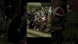 Full on the channel. Vikings defend the city.