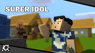 super idol but its minecraft | animation