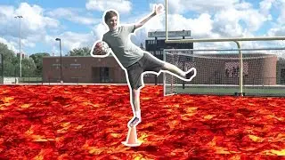 The Floor is Lava Challenge Trick Shots! | Thats Amazing