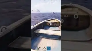 Flying boat in rust console. #rustconsole #rust #shorts #gaming #rustshorts #funny