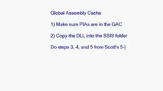 MSBI - SSIS -Installing The PIAs - Part-186