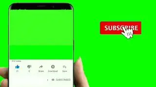 Subscribe And Like Green Screen || #SubscribeGreenScreen || Subscribe Green Screen || Green Screen