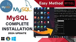 How to Install MySQL in Windows 2024 | DBMS | Step-by-Step (Quick & Easy) 🚀💥