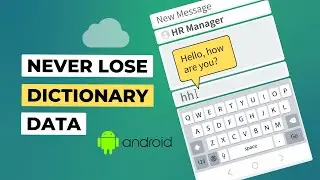 How to Synchronize Android Keyboard Dictionary to Cloud