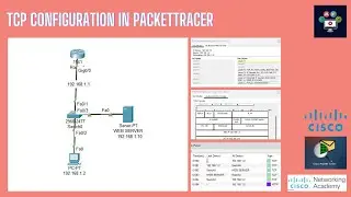 TCP Simulation In Packettracer | Networking Academy | 