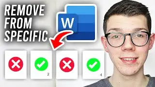 How To Remove Page Numbers From Certain Pages In Word - Full Guide