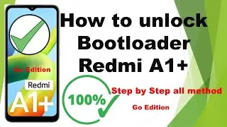 How to unlock bootloader redmi a1+ | how to unlock bootloader  redmi go edition  Urdu | Hindi