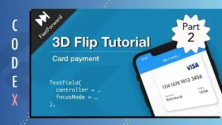 Flutter 3D Animation Tutorial - Part 2 || Card Payment UI