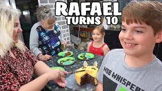Rafael Turns 10 - First Double Digit Birthday with Big Gifts