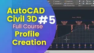 05 Creating Profiles in AutoCAD Civil 3D Complete Training Videos