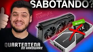 Placas NVIDIA perdendo pra SABOTAGEM da AMD no FSR vs DLSS? Dúvidas e bate papo, SUPER CHAT