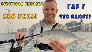 Рыбалка с  берега  в ОАЭ . Береговая рыбалка в Эмиратах