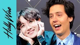 Cole Sprouse Has A Man Crush On J-Hope and BTS!! | Hollywire